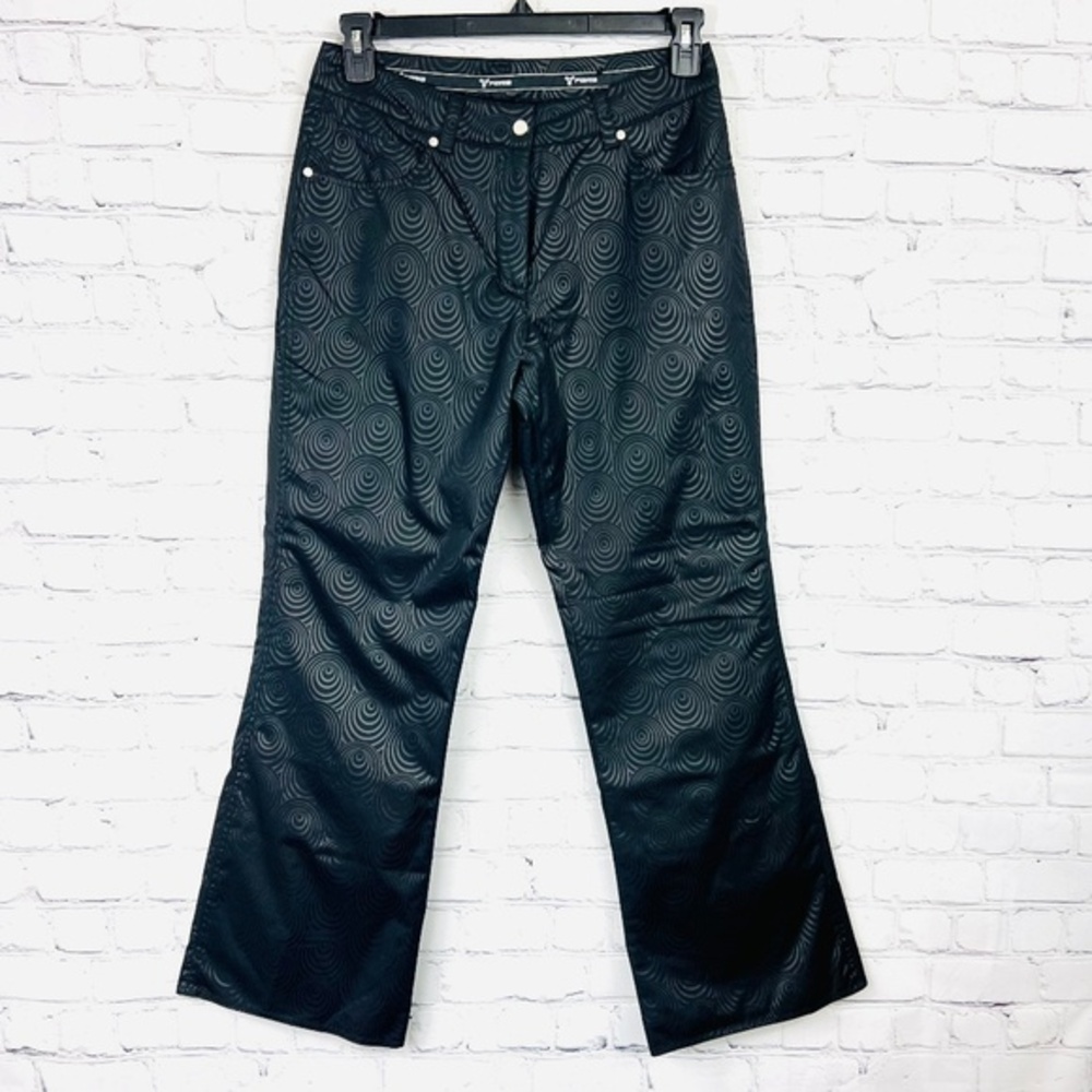 Like New |•FERA•| Black Swirl Snow/Snowboard/Ski Pants Size 8
